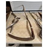 Antique Hay Scythe