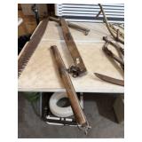 Antique Double Oxen Yoke & Evener