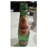 Green Rose Swizzle Bottle