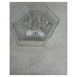 Octagon Glass Dish
