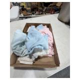 Lot of Baby Clothes & Bank Bag