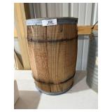 Vintage Wood Barrel
