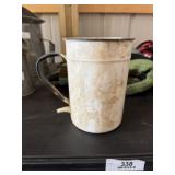 Vintage Granite Jones Pitcher