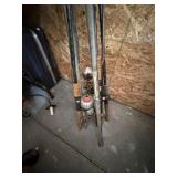 Lot of Fishing Poles & Reels