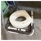 Outdoor Portable Toilet & Stand