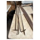 Antique Long Handled Hay Tools