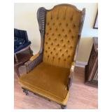 Vintage Wing Back Chair