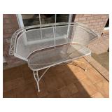 Iron Patio Love Seat