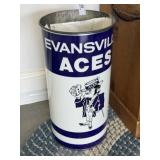 Vintage UE Aces Trash Can
