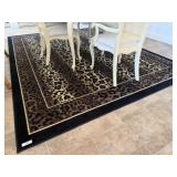 Shaw Leopard Print Rug