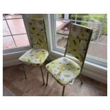 Rug, 2 Vintage Chairs & Misc.