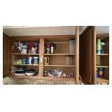 Contents of 3 Kitchen Cabinets