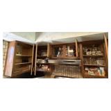 Contents of Upper Kitchen Cabinets