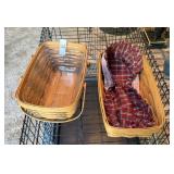 2 Longaberger Baskets