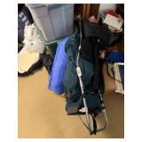 Camping Backpack & Sleeping Bag