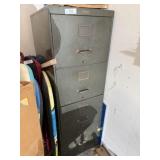 Vintage 4 Drawer File Cabinet