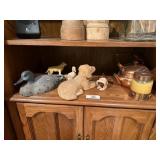 Shelf of Misc. Collectibles