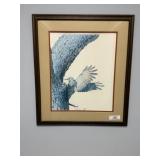 Signed Guy Coheleach Bird Print