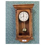 Howard Miller Oak Wall Clock