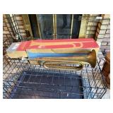 Solid Brass US Regulation Military Bugle