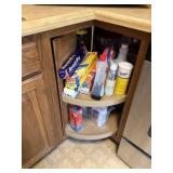 Contents of Lazy Susan & Misc. Kitchenwares