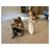 2 Willow Tree Figures