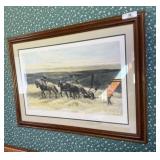 Framed Horse Print