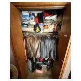 Contents of Bedroom Closet