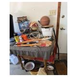 Table, 2 Chairs, toy Wagon, Tools & More