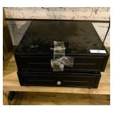 2 Metal Cash Register Boxes