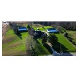 HISTORIC BRICK TUDOR HOME w/ 2 BARNS