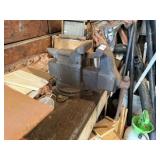 Large Vintage Hollands Bench Vise