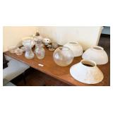 Table Full of Misc. Glassware