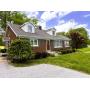 CUTE BRICK HOME w/ DETACHED GARAGE on 2.5 ROLLING ACRES!