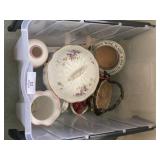 Tote of Household Misc.