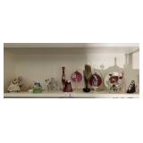 Shelf of Misc. Collectibles