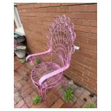 Orante Fan Back Metal Patio Chair