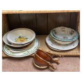 Lot of Misc. Plates & Dishes
