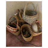 Lot of Baskets & Misc.