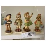 4 Small Goebel Hummel Figurines