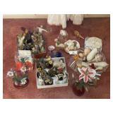 Lot of Shells & Collectible Figurines