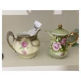 2 China Creamers