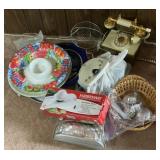 Rotary Phone, Cake Pans & Misc.