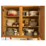 Contents of Kitchen Cabinet