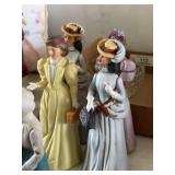 4 Vintage Avon Perfume Dolls