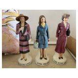 4 Vintage Avon Lady Perfume Dolls