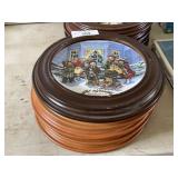 5 Framed Gone With The Wind Collector Plates