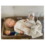3 Vintage Dolls