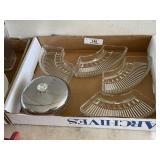 Vintage Relish Glass Set