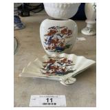 Pair of Dresser Set Pieces